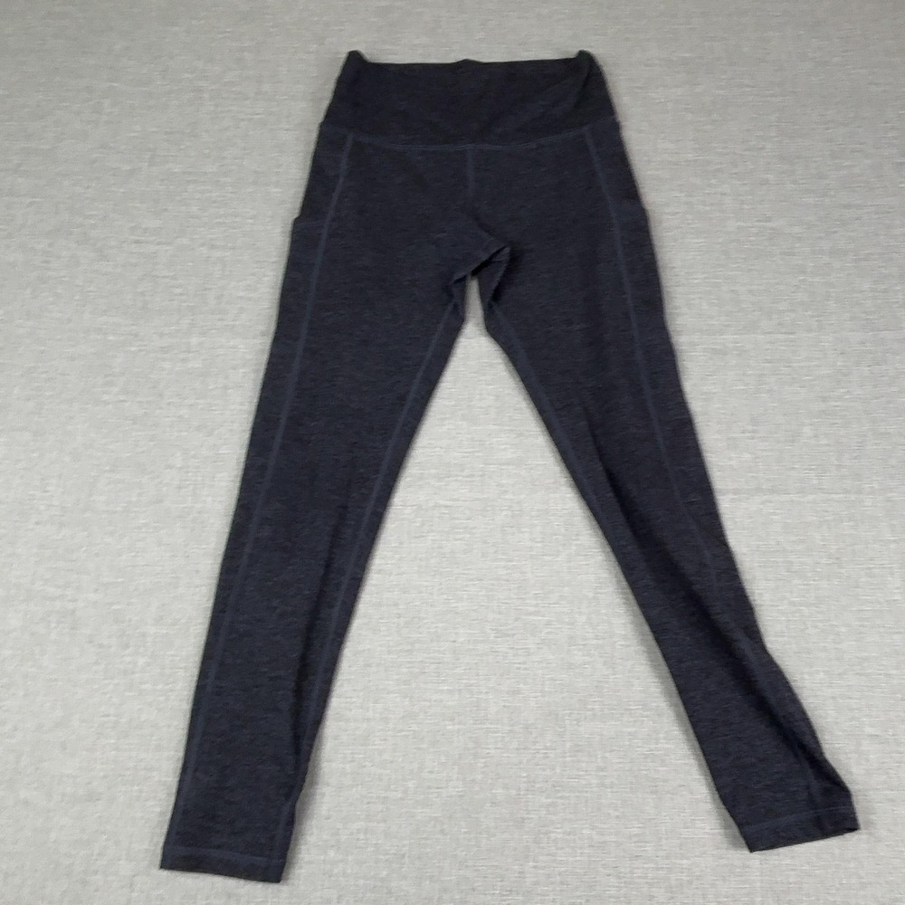 Aerie Offline Leggings‎ Womens Medium Blue Flecked Ankle Skinny Yoga